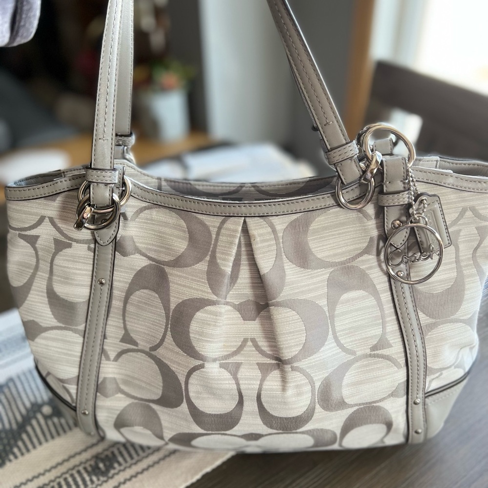 Coach Gray Canvas